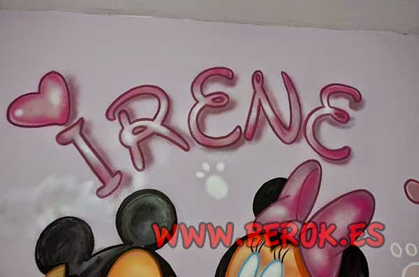 Graffiti con tu nombre Irene
