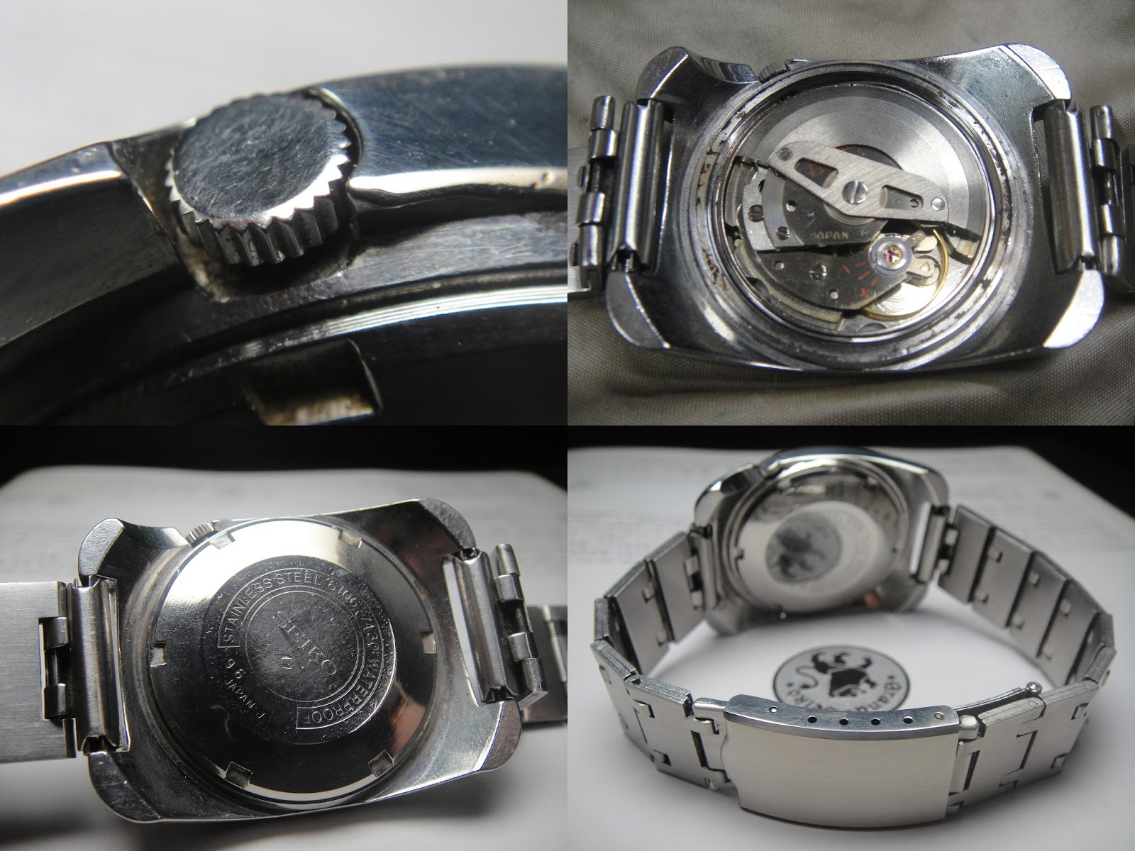Antique Watch Bar: SEIKO 5ACTUS 6106-7430 S5AA64