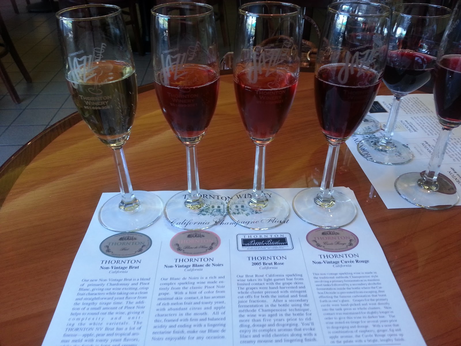 Beer, Wine, & All Other Things Divine Thornton Winery, Temecula CA