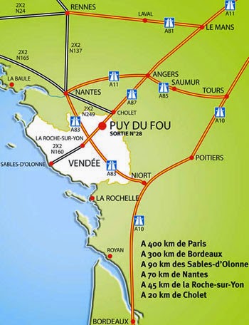 où se trouve le Puy du Fou