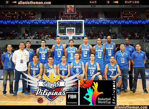 Gilas Pilipinas at  2014 FIBA World Cup