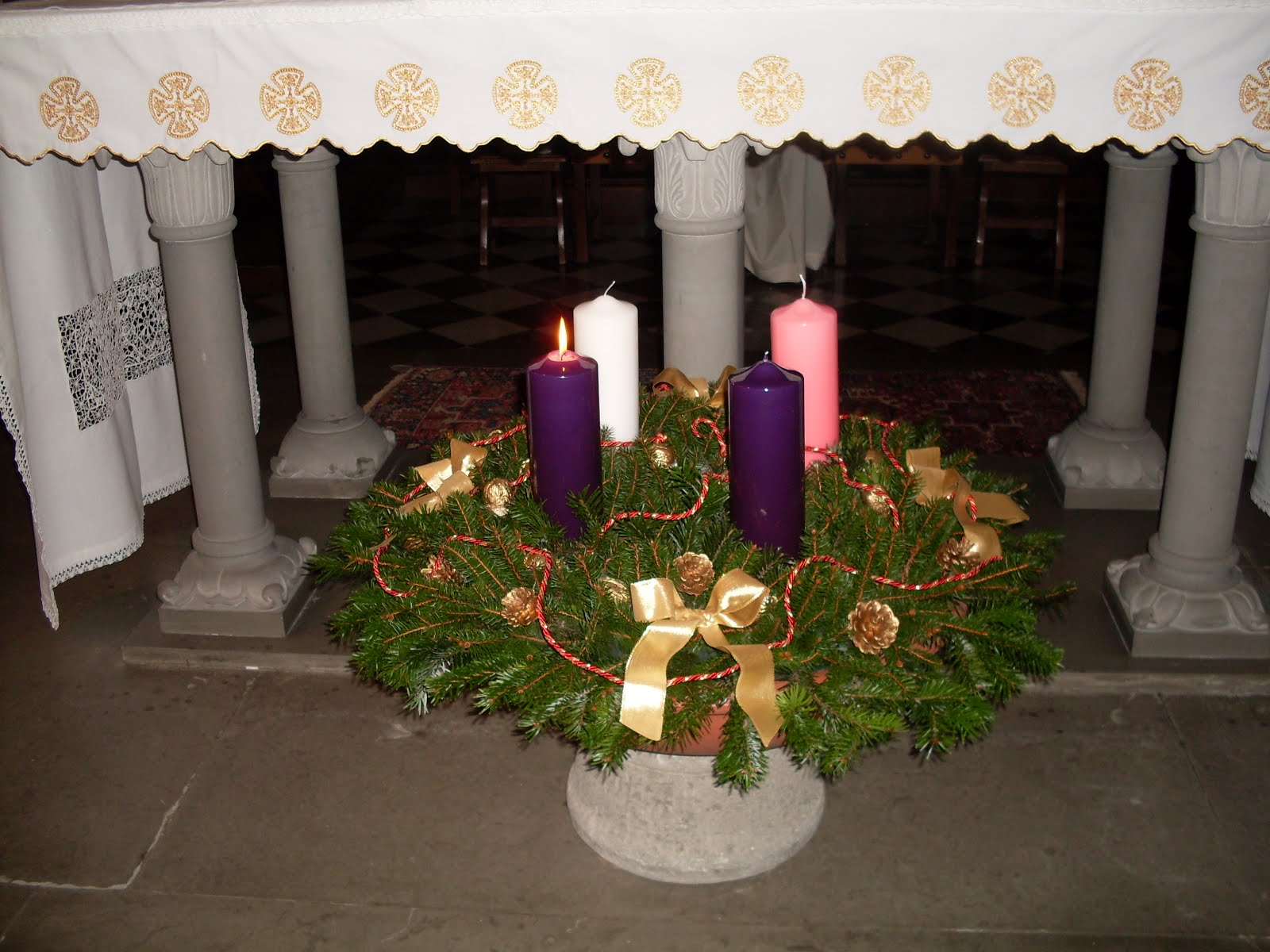 Come Preparare L'altare Per L'avvento Arte Floreale per la Liturgia: Speciale " Avvento