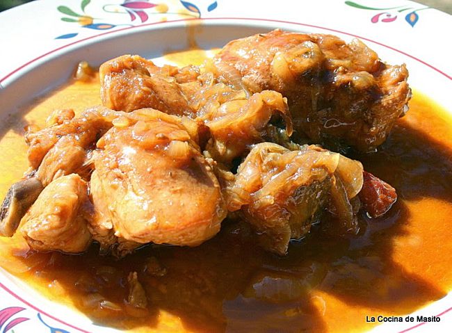 Pollo a la coca cola