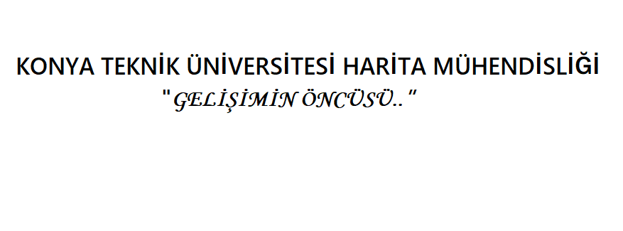 #HayatEveSigar-Konya Teknik Üniversitesi Harita Mühendisliği