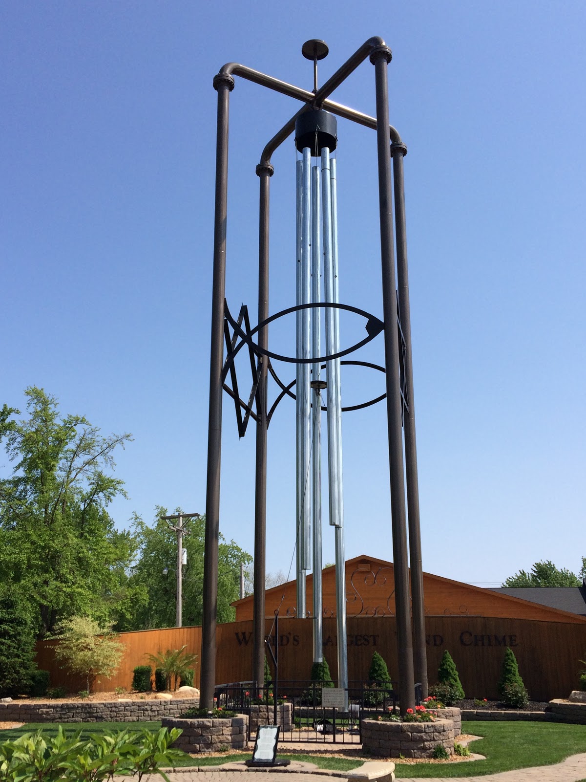 Pay a Visit Photo Friday World's Largest Wind Chime