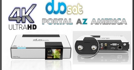 Resultado de imagem para DUOSAT NEXT UHD portal azamerica