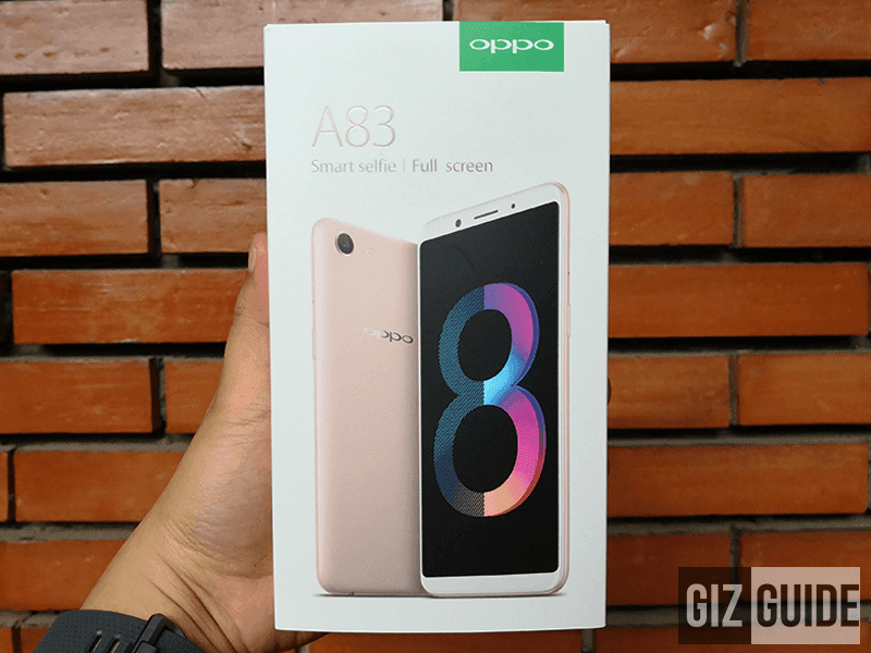 OPPO A83 Unboxing and First Impressions