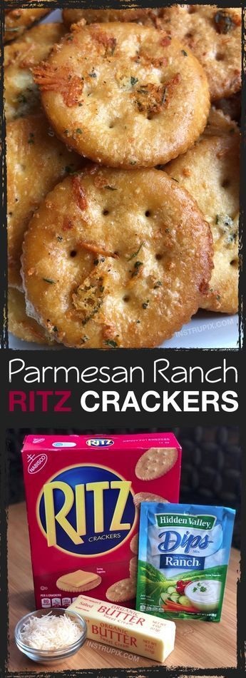 Zesty Baked Ritz Crackers