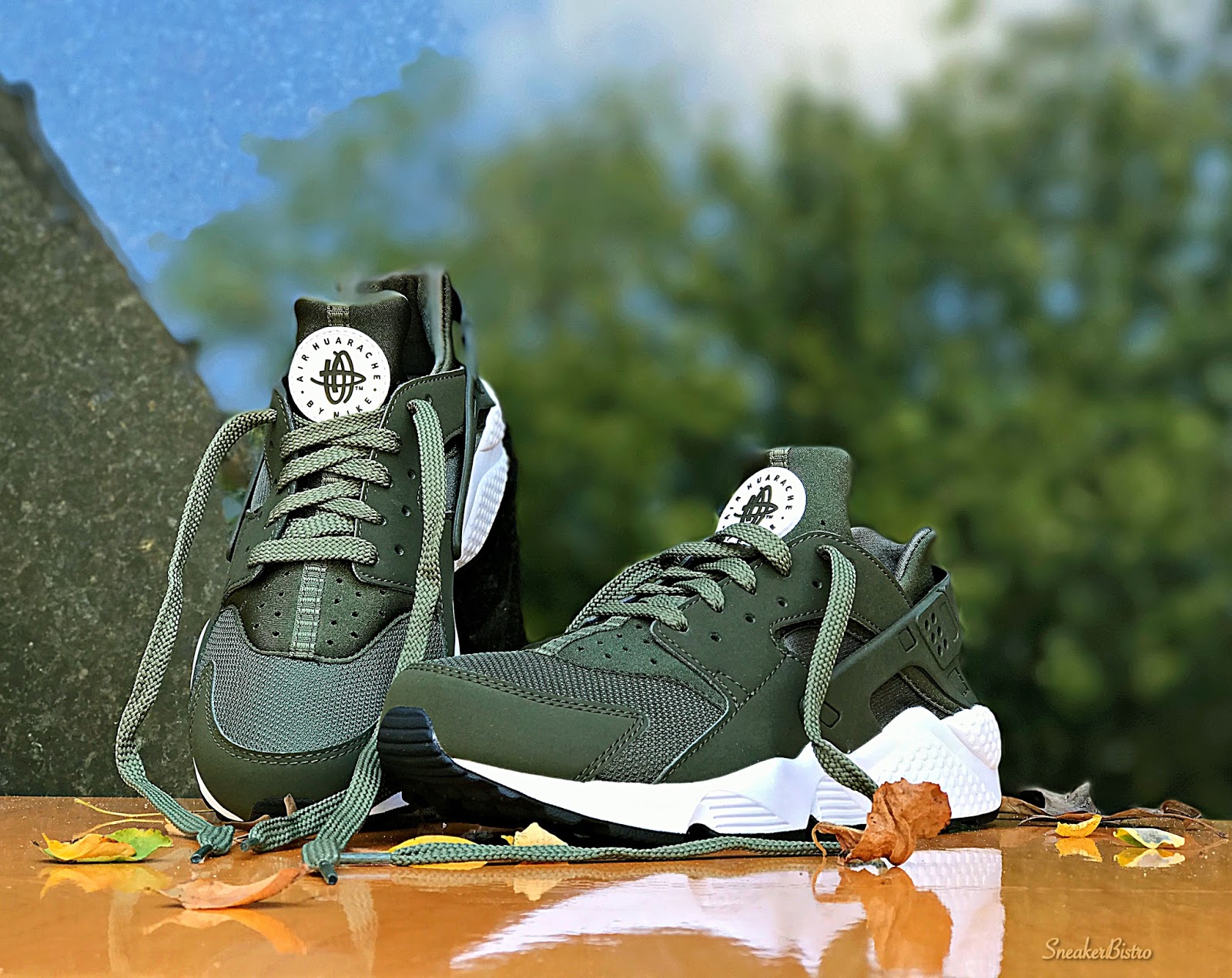 nike huarache cargo khaki