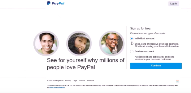 How To Create PayPal Account - 7 Easy Steps With Picture - RD Singh
