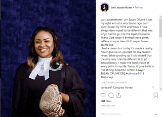 Armless Lady Becomes A Lawyer, Shares Her Story On Instagram 