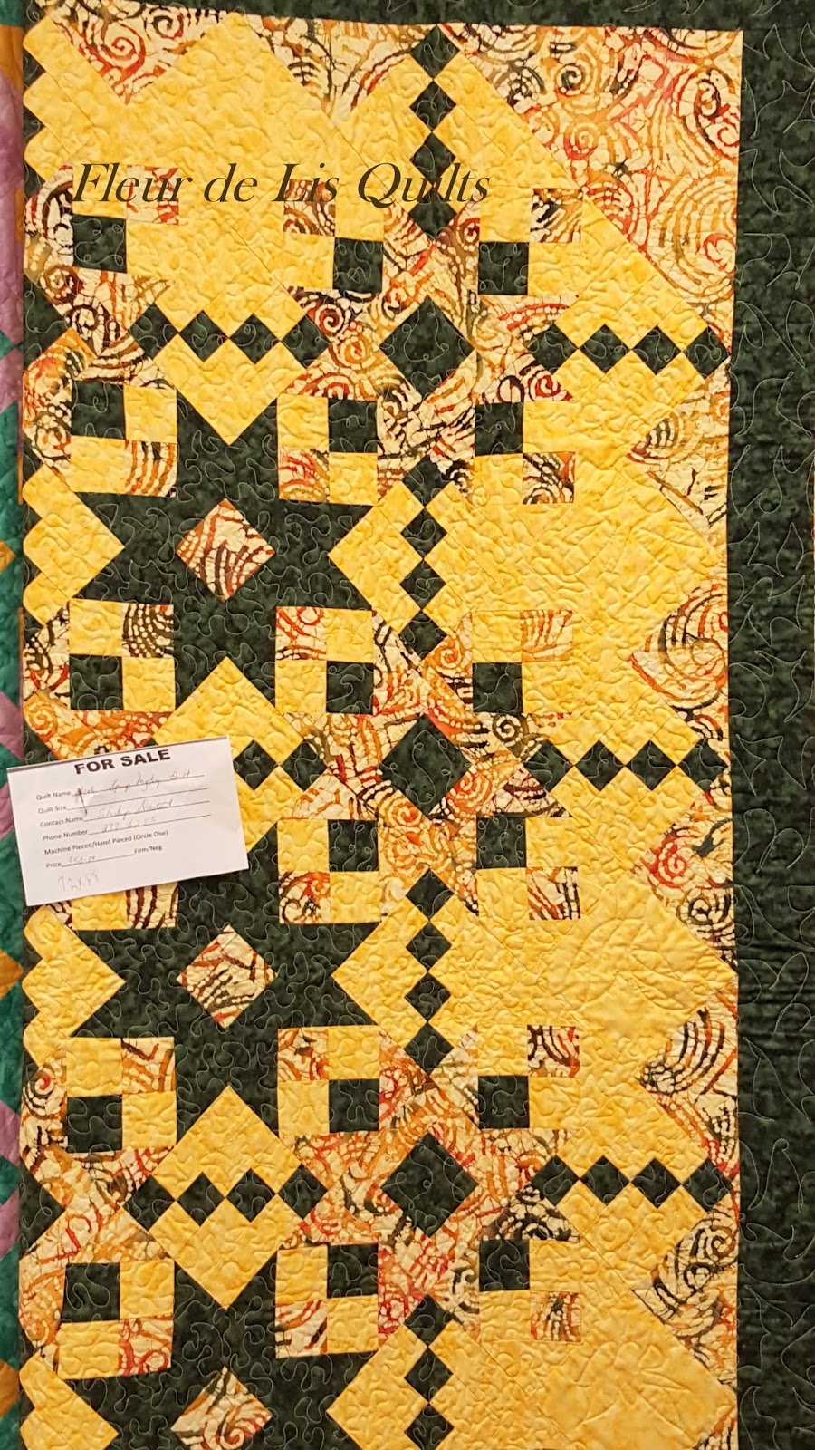 Fleur de Lis Quilts and Accessories Quilt Show! Krotz Springs Quilt Guild