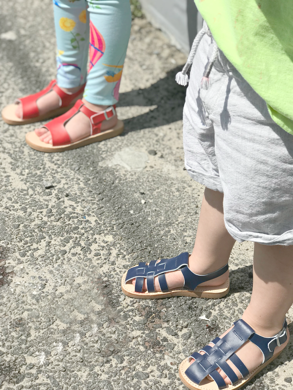 freshly picked sandals