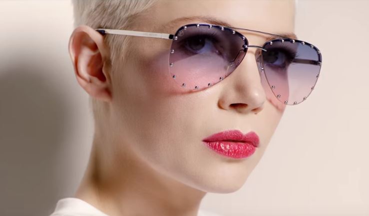 Modella Louis Vuitton pubblicità collezione occhiali 2017 con Foto - Maggio 2017