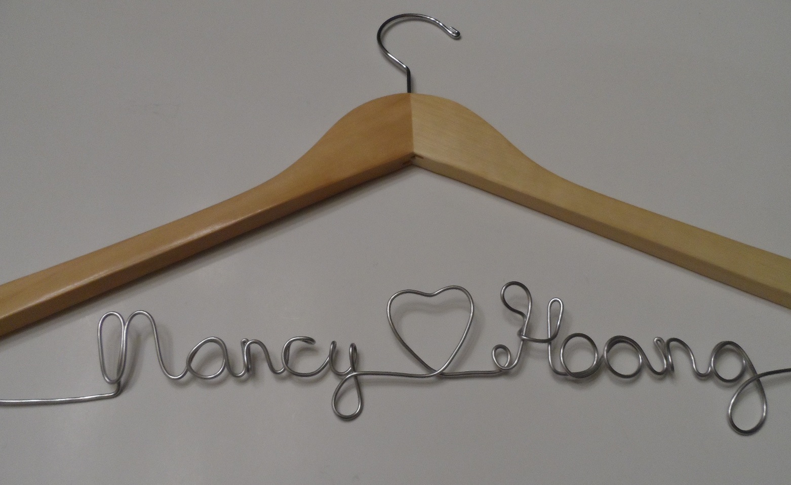 Wire Hanger Letter Template