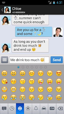 Chomp SMS Screenshot