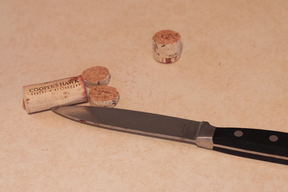 sassafras cork earrings diy jewelry