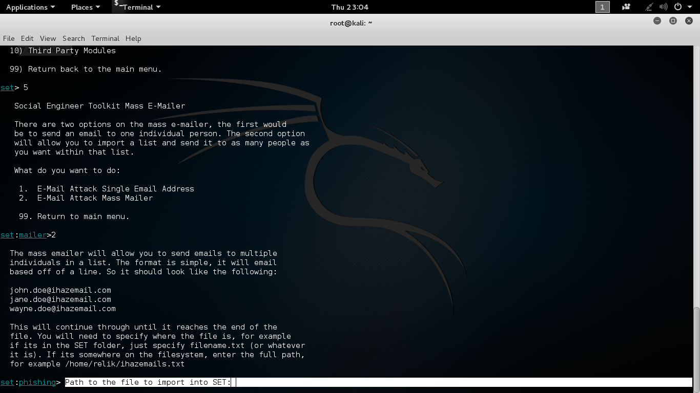 Kali linux how to