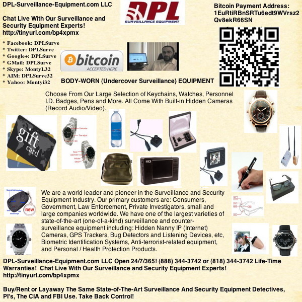 BodyWorn Hidden Cameras (Buy / Rent