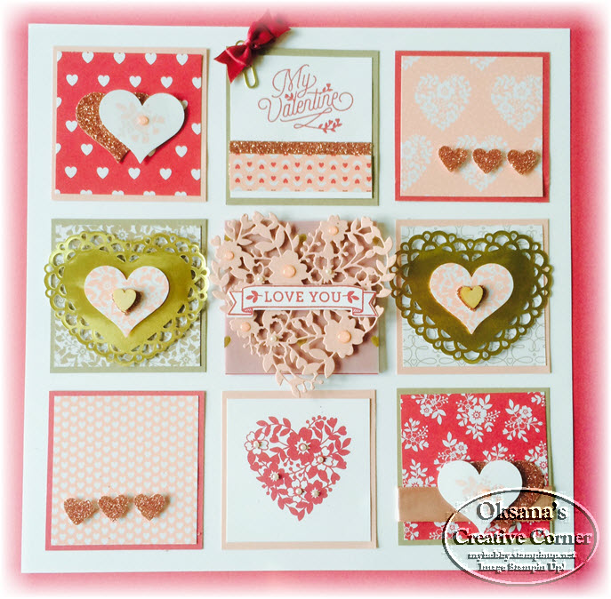 Oksana's Creative Corner: So lucky To Have You - Heartfelt - Stampin Up  Valentine  cards handmade, Stampin up valentine cards, Valentines cards