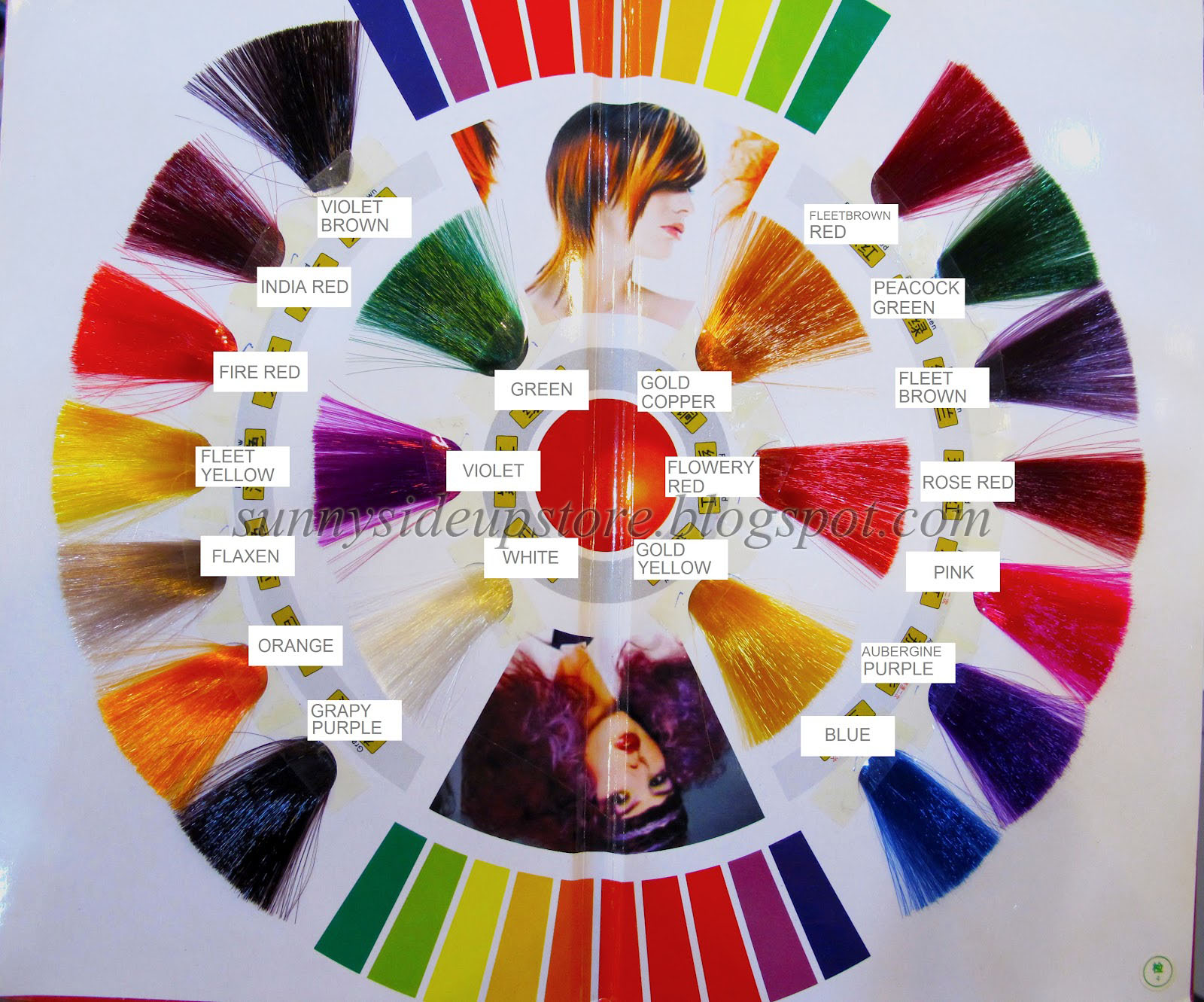 Chromasilk Vivids Color Chart