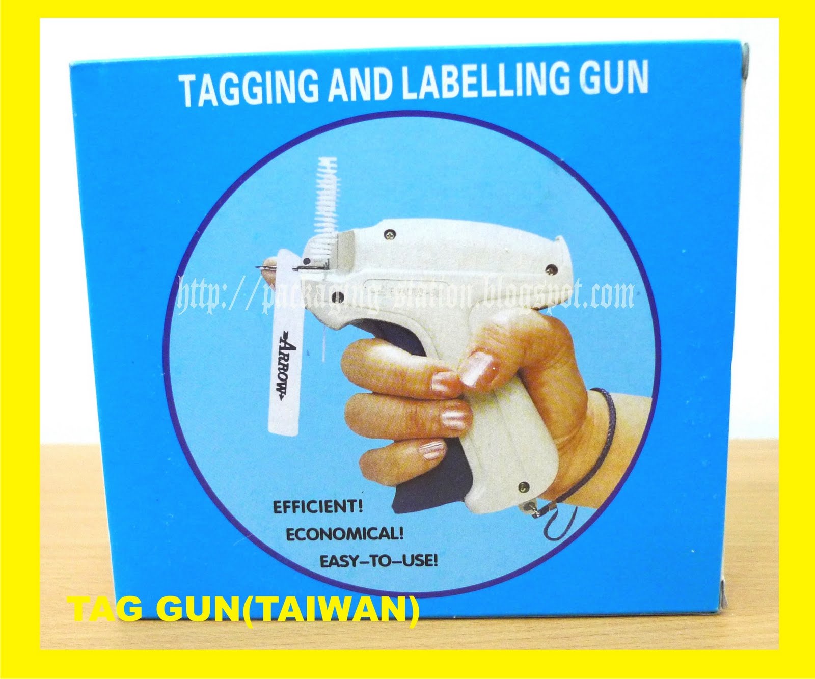 packing stuff: TAG GUN AND TAG PINS