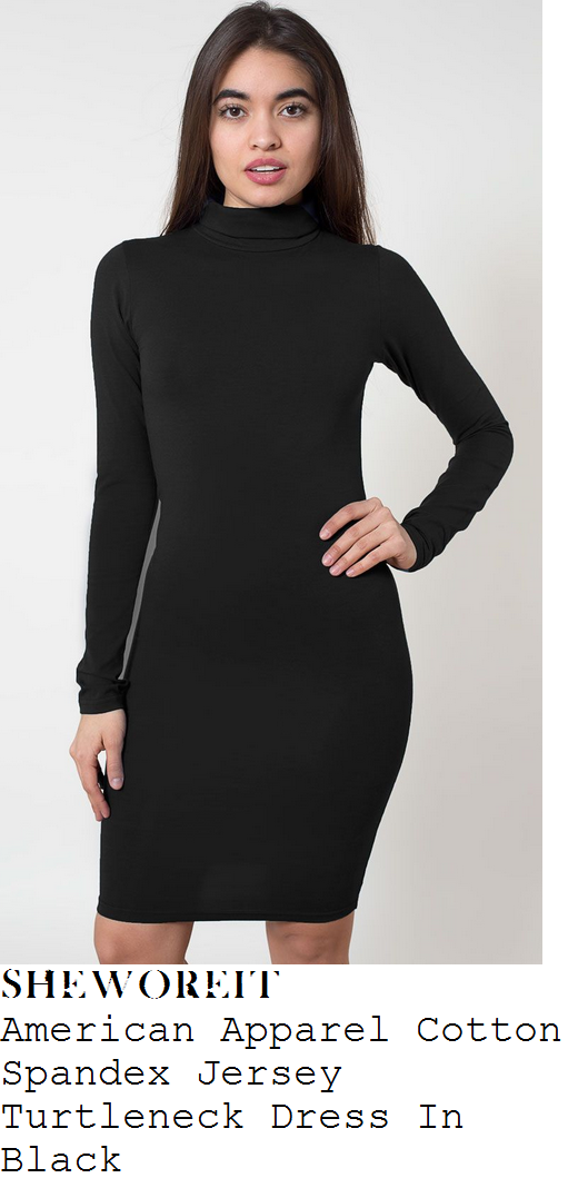 sheworeit: Kim Kardashian West's American Apparel Black Long Sleeve ...