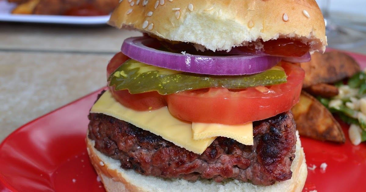 Weekend Food Project Hamburgers on the Big Green Egg