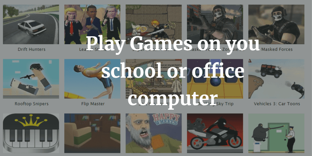 zombie games hacked unblocked at school
