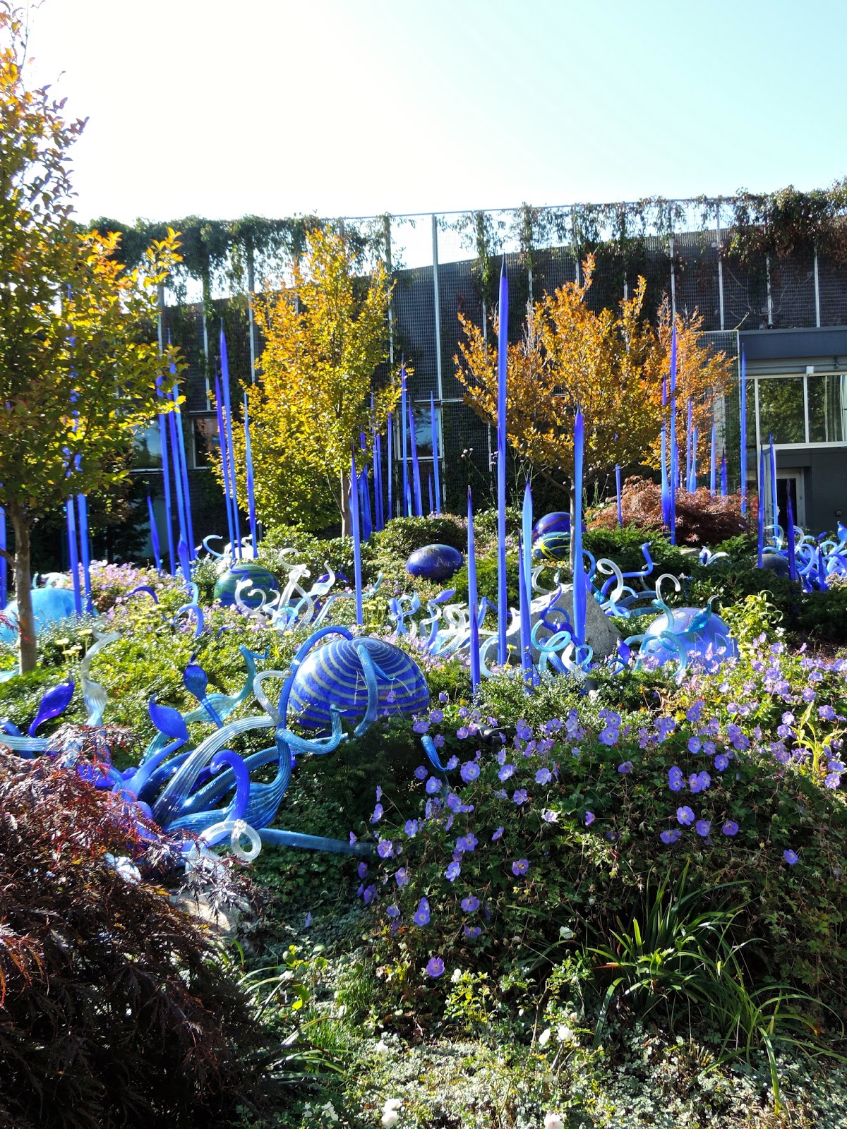 Of Golden Roses The Space Needle & Chihuly Garden and Glass Museum