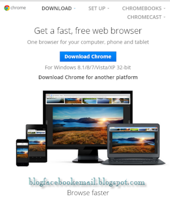 Download browser Google Chrome tercepat