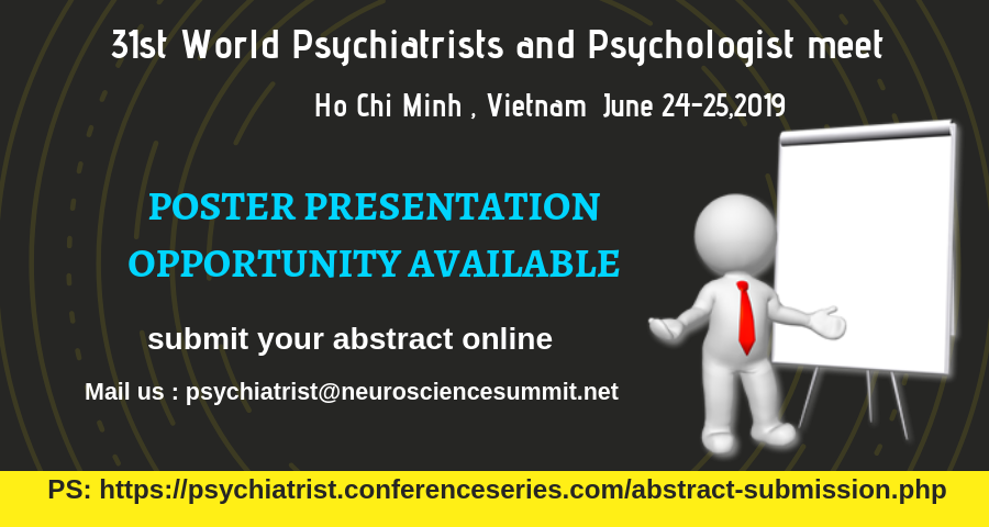 31st world psychiatrists and psychologists meet poster presentation
