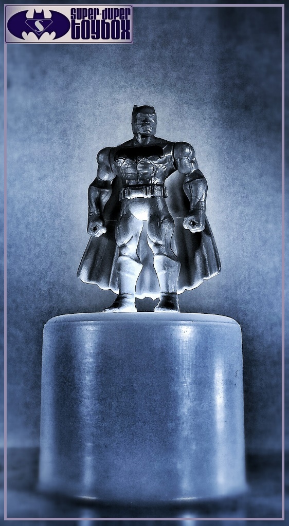 silver batman toy