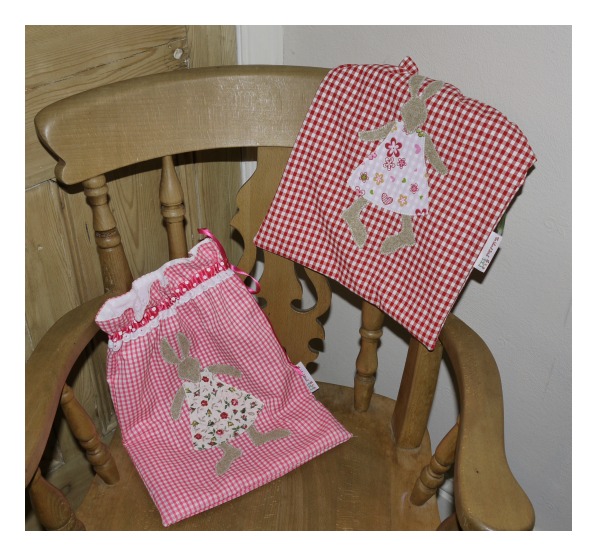 New Drawstring Bags for Baby Stuff..Days out/Nursery etc