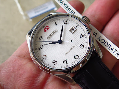 Maximuswatches Jual Beli Jam Tangan Second-Baru Original-Koleksi Jam  Maximus-www.maximuswatches.com: SEIKO PRESAGE SPB039J1 WHITE TEXTURE DIAL -  AUTOMATIC 6R15D (SOLD)