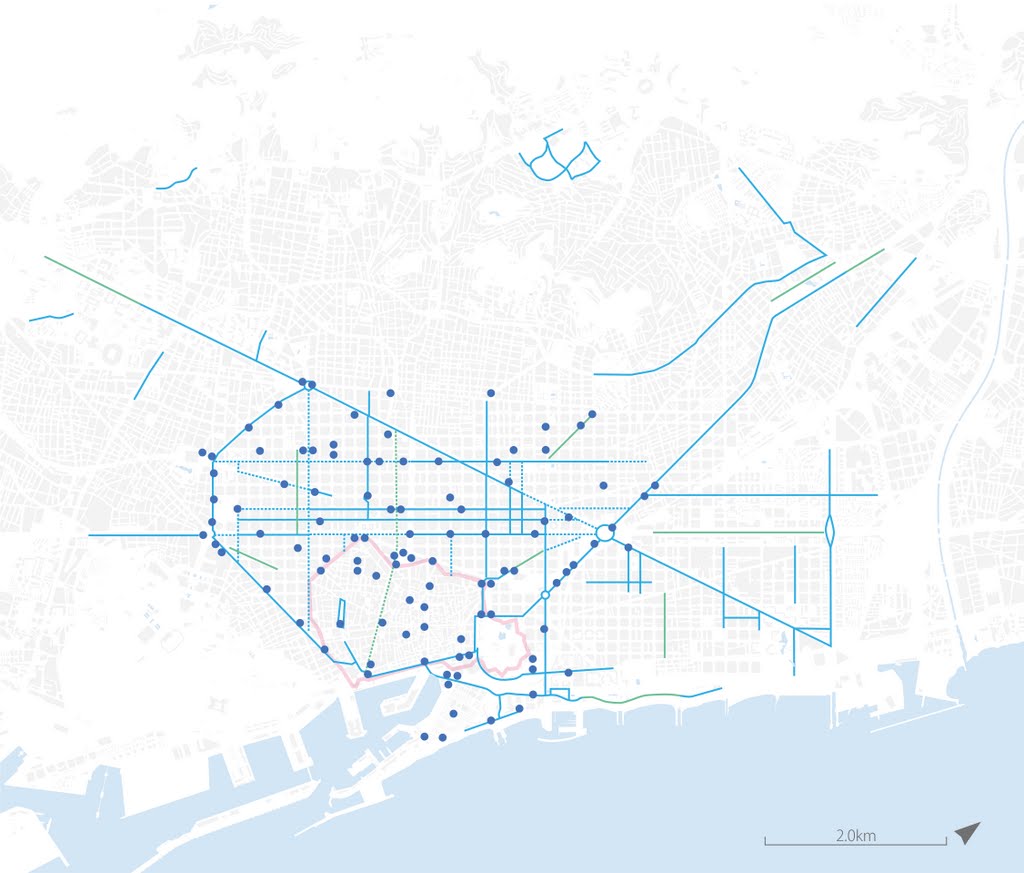 都市解析ブログ Urban Analysis And Design Note スペイン バルセロナについてのメモ 都市の構造編