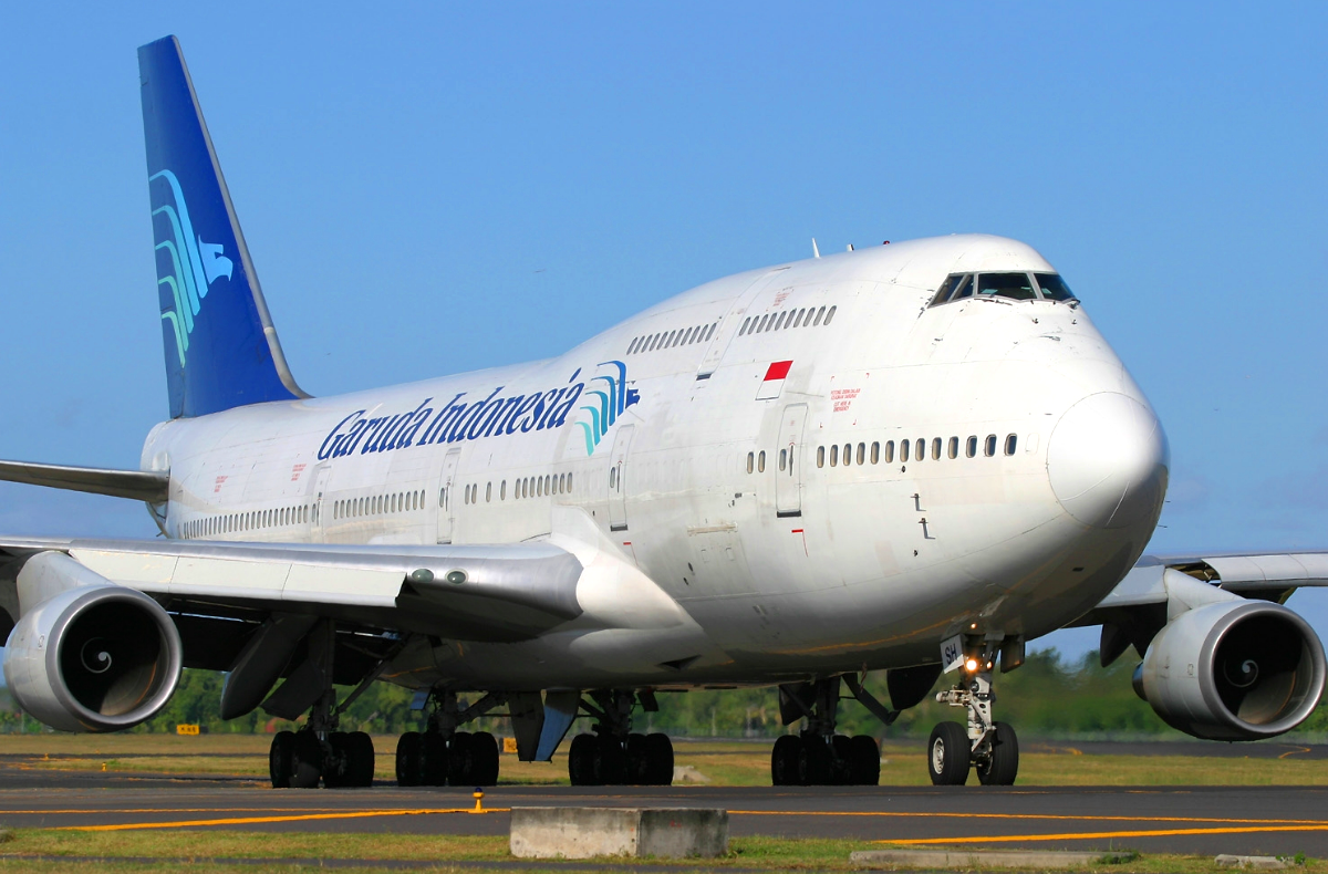 Pesawat Boeing 747 Garuda Indonesia