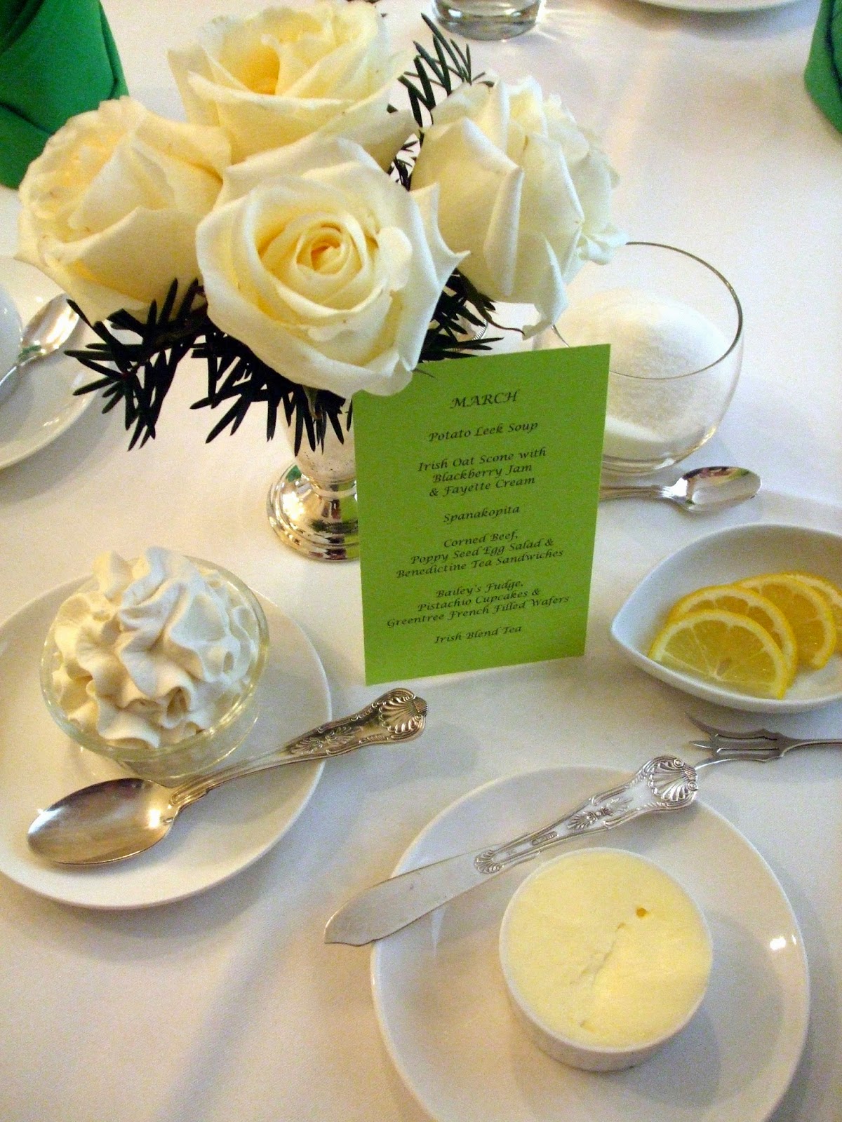 Rosemary's Sampler Greentree Tea Room, Lexington, KY