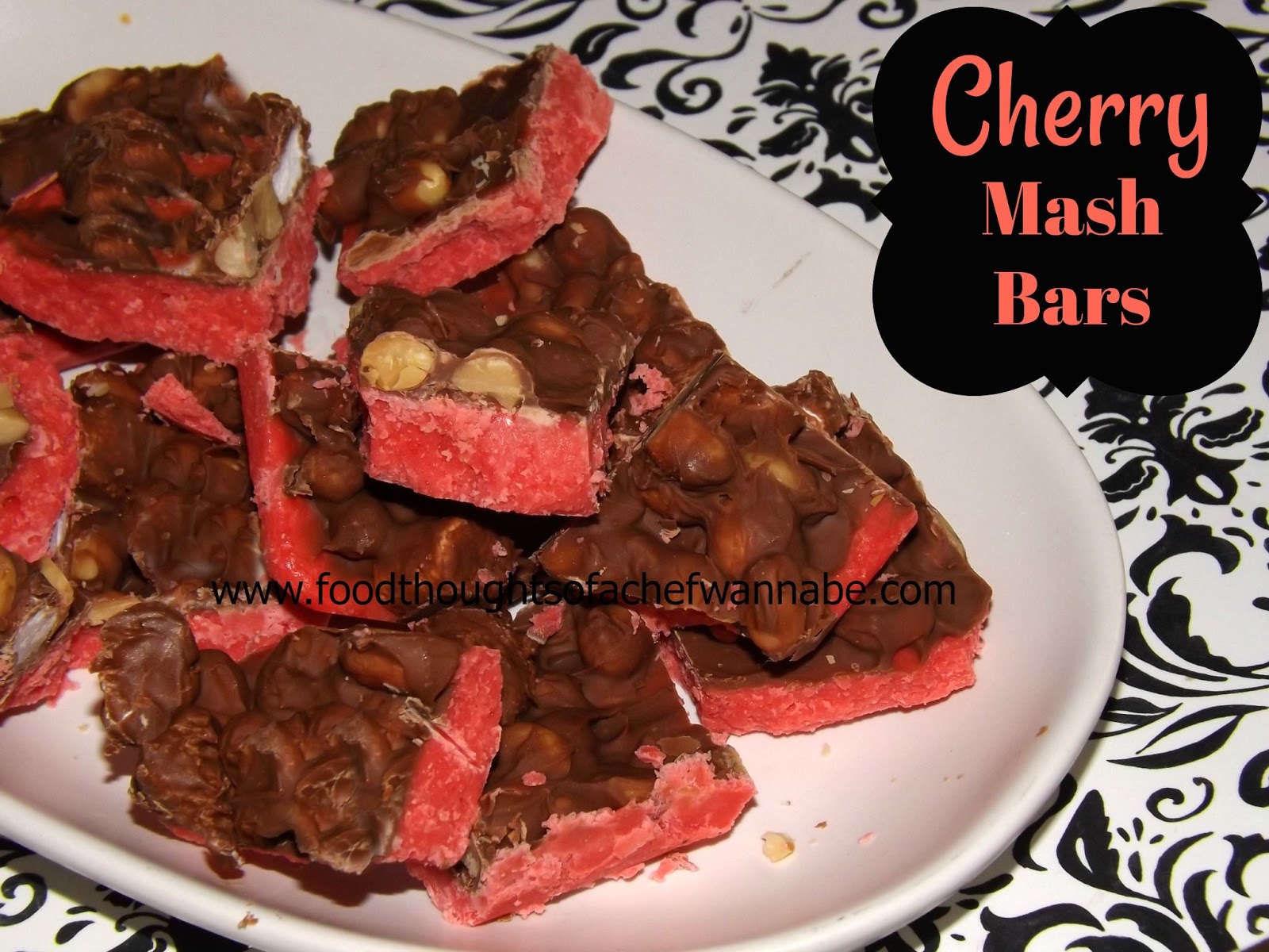 FoodThoughtsOfaChefWannabe Cherry Mash Bars