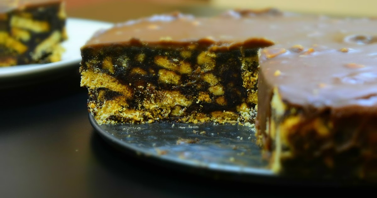 No bake biscuit cake | Eggs & Kettles