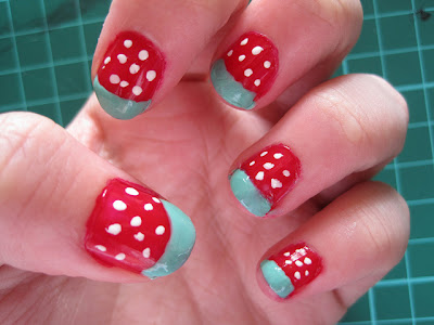 davebrussel: Fruit Nail Art designs for Spring summer collection 2011