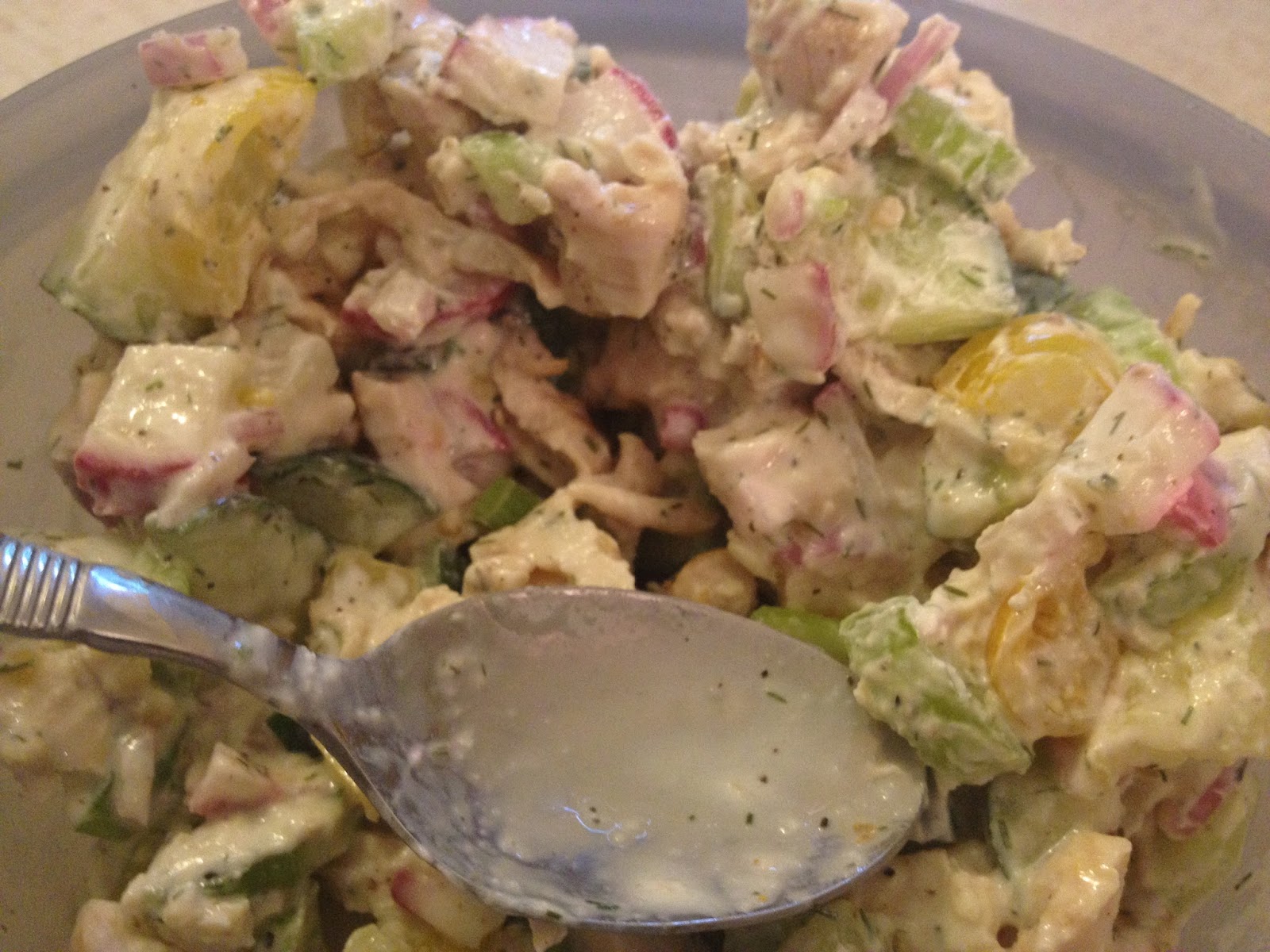 Mayo-Free Chicken Salad | At the Water's Edge