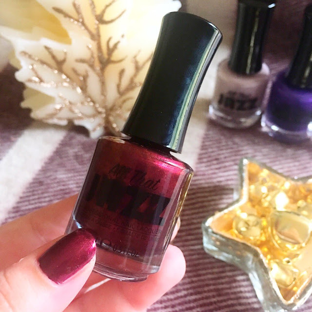 All that jazz - coco - red nail polish
