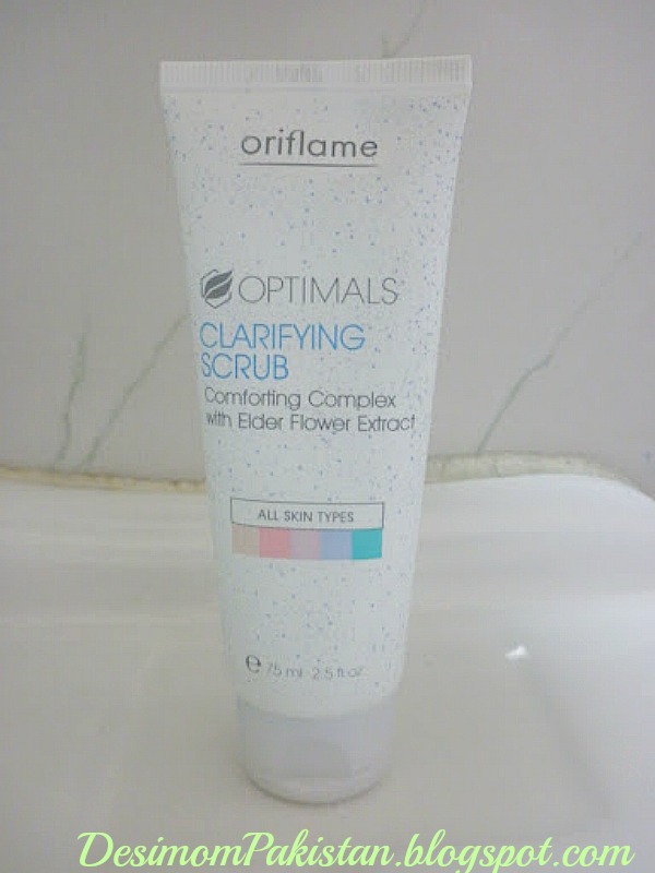 optimals scrub oriflame