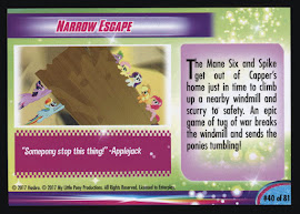 My Little Pony Narrow Escape MLP the Movie Trading Card