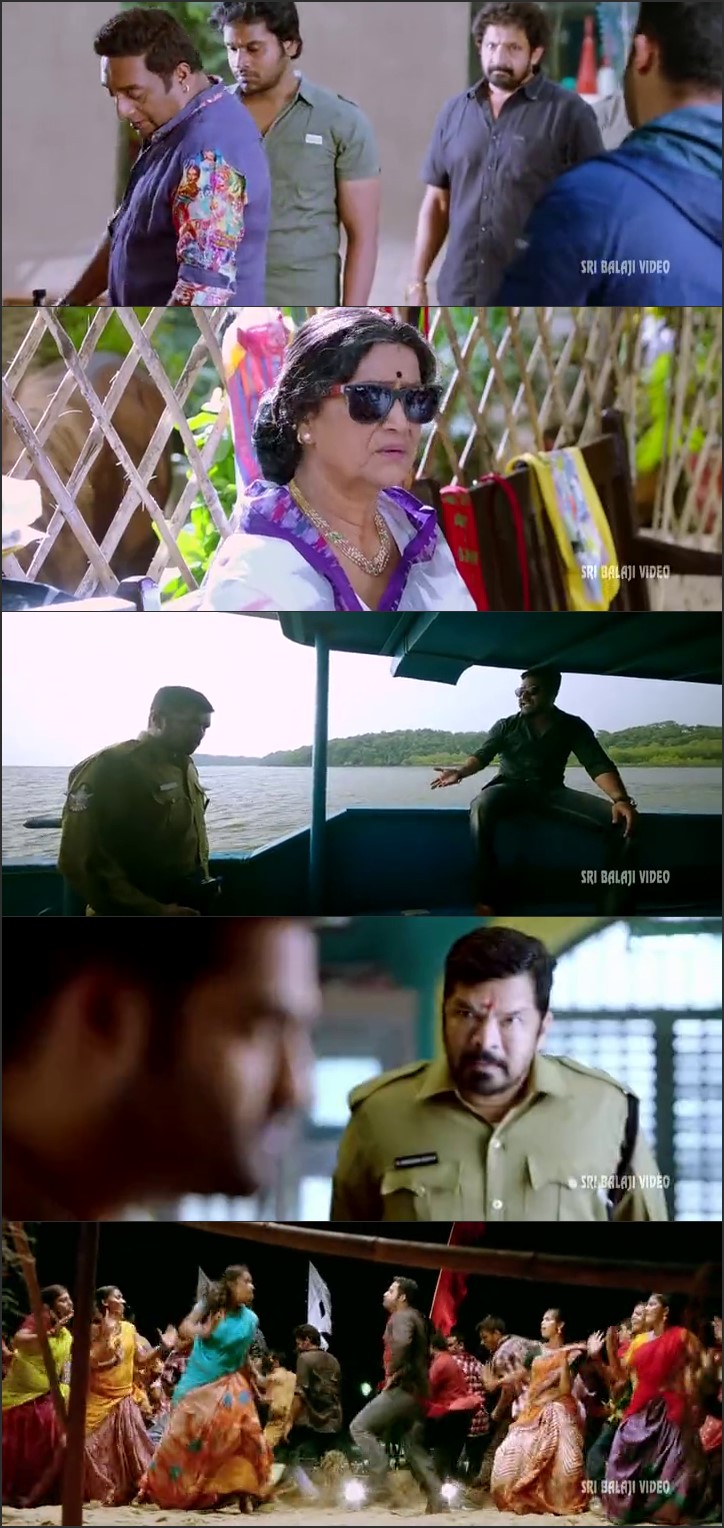 Screenshot Of Temper (2015) Hindi Dubbed South Indian Movie