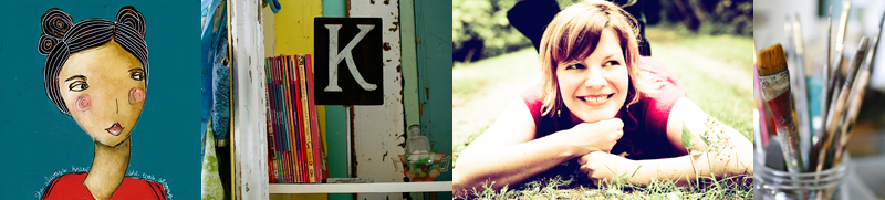 The Red Boa: Be-lated Mojo Monday - Artist Kelly Rae Roberts