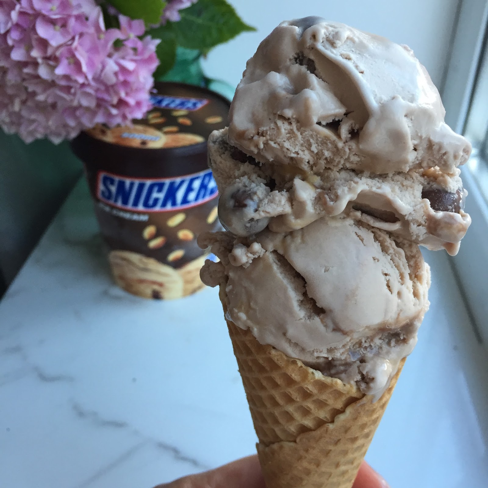 Archived Reviews From Amy Seeks New Treats NEW! Snickers Ice Cream