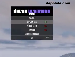 GTA5 Delta 0.4 Menu (5K Para Hilesi) + Ban Koruma 28.10.2017 İndir 1.41