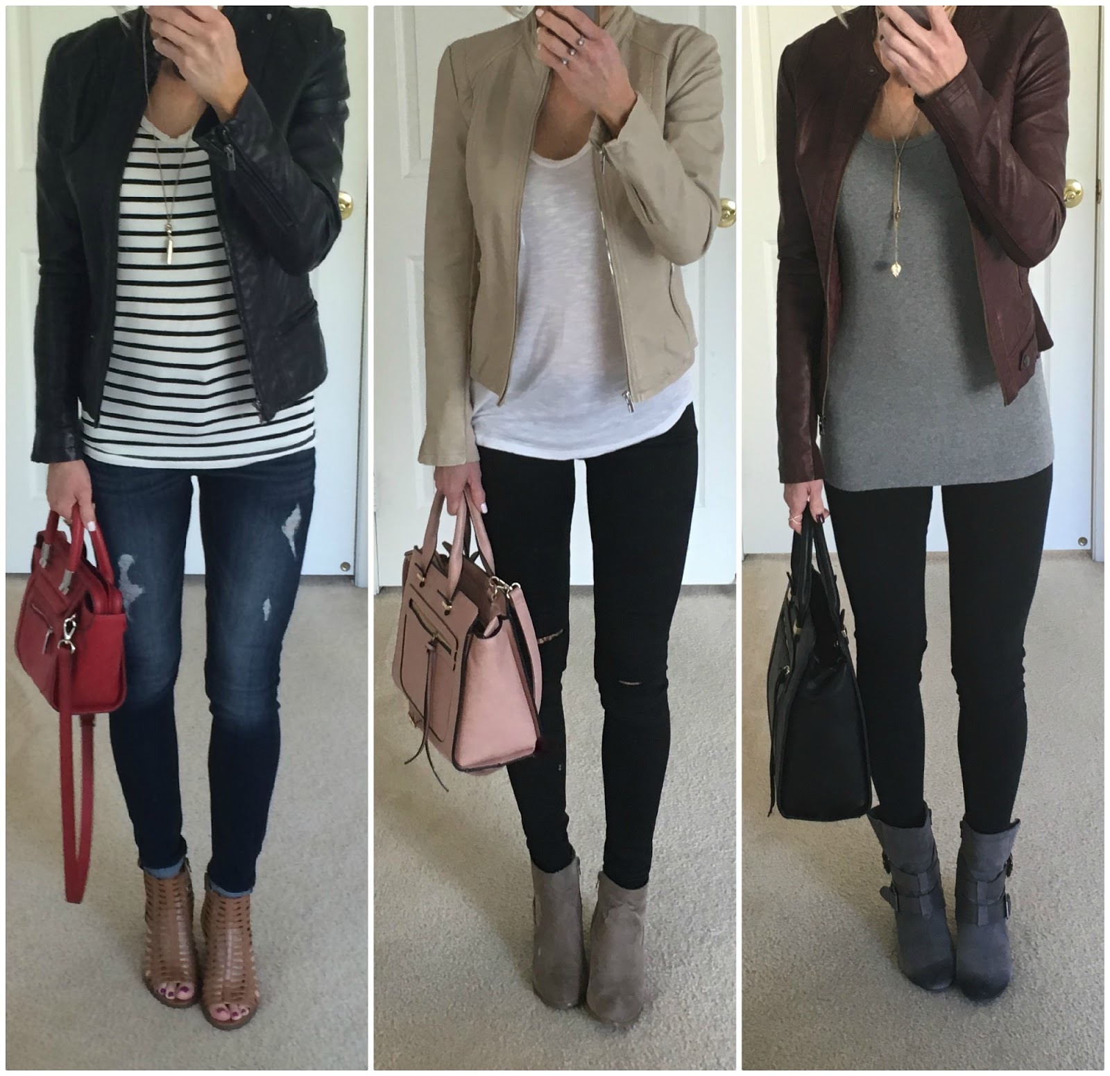taupe blazer outfit